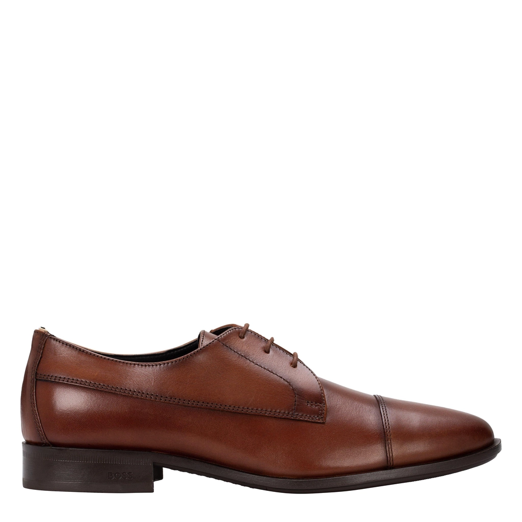 Hugo Boss Colby Cap Toe Derby Shoes - Brown 210